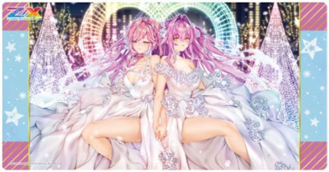 ラバープレイマット Z/X ゼクス ゆたか＆フレデリカ クリスマスデートVer.