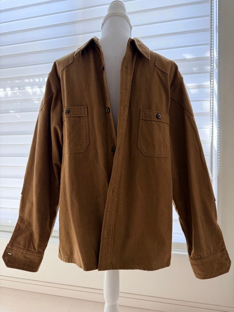 トップス ACV-SH01LM PADDED LIGHT MOLESKIN SHIRT