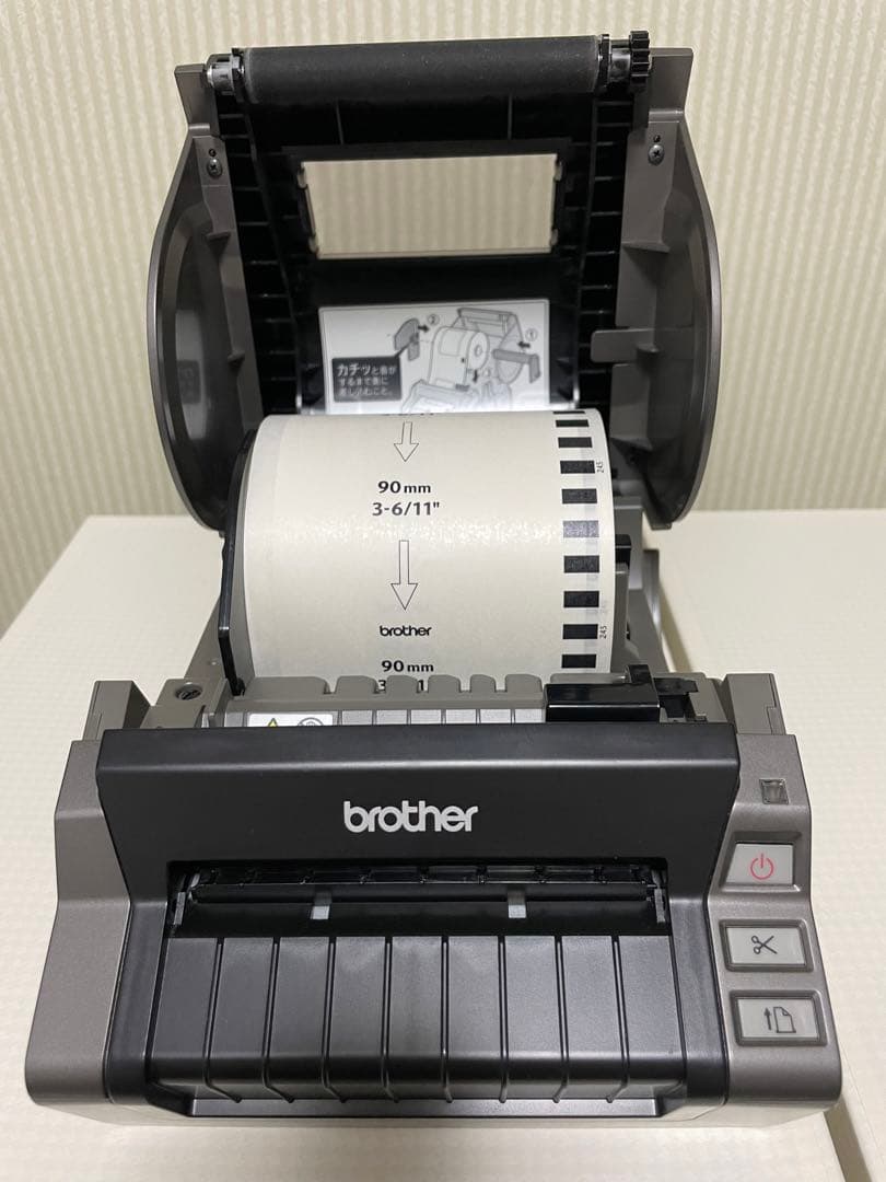 ピータッチ　P-touch QL-1050 ブラザー　ラベルプリンター