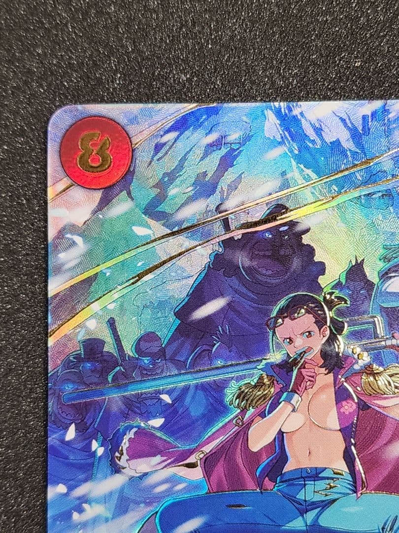 ONE PIECE ワンピース カード パラレル SP スモーカー&たしぎ 赤