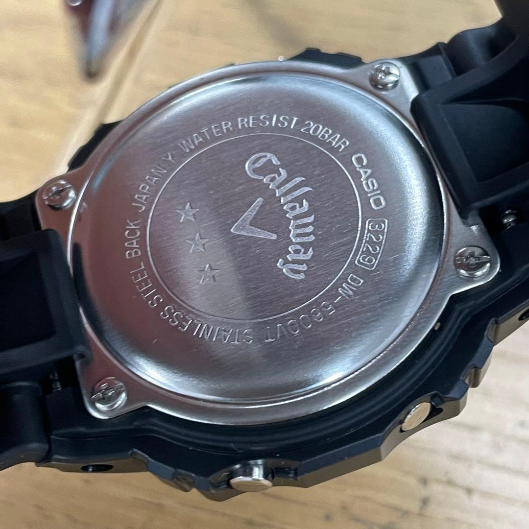 未使用 Casio G-Shock DW-5600TV キャロウェイモデル腕時計