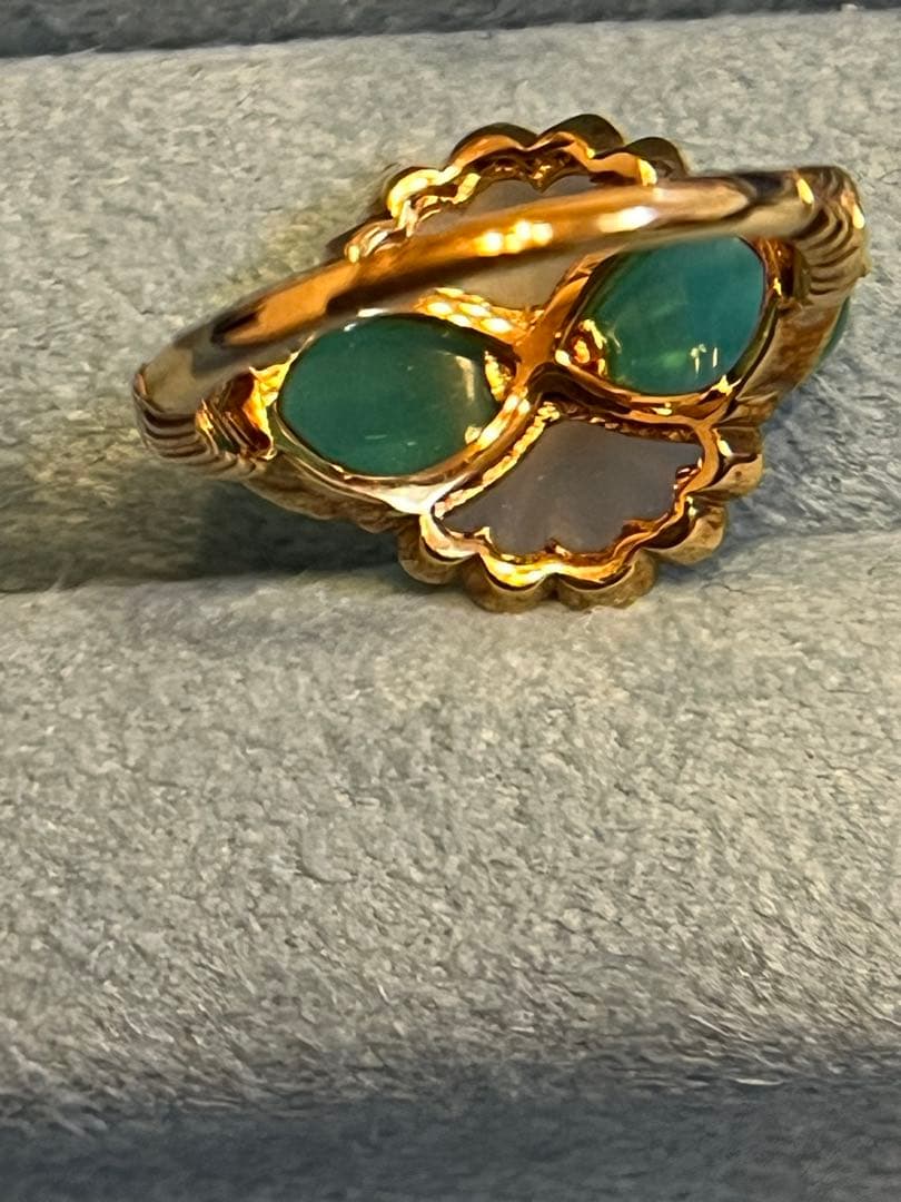 専用超美品未使用に近い石垣順子k18リング　14.5 QVC gstv