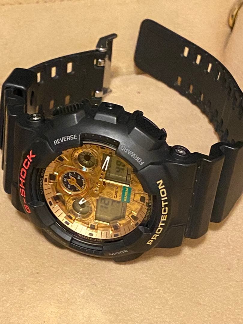 専用出品！【 希少　金ピカ招き猫　美品　電池新品 】ゴールド GA-100TMN