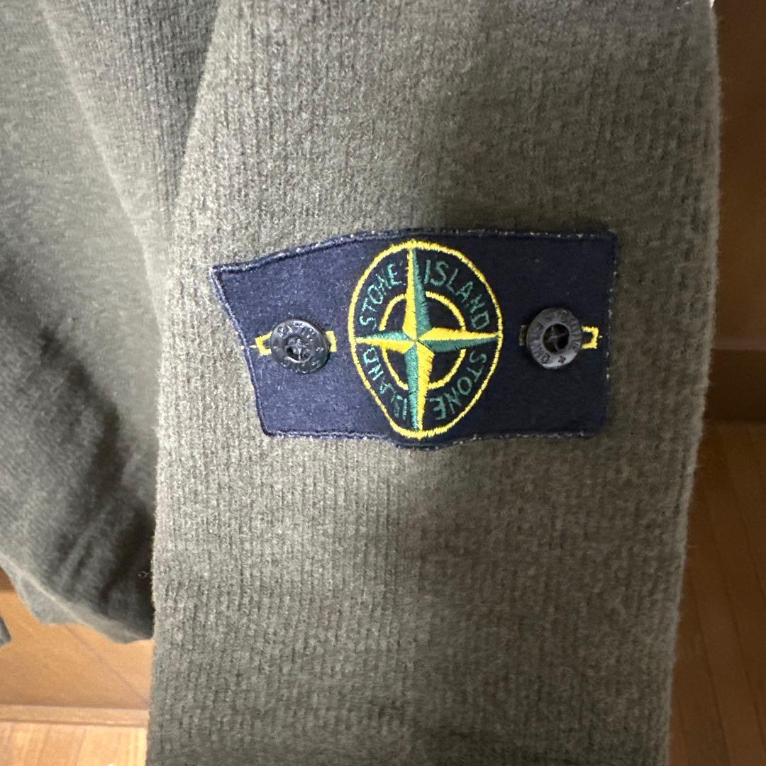 Stone  Vネックウールニット 05AW