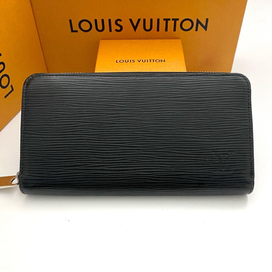 保管品　ルイヴィトン　エピ　ジッピーウォレット　長財布　ブラック
