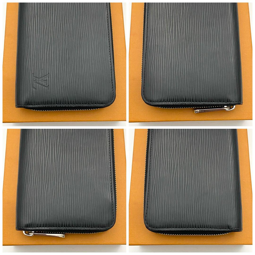 保管品　ルイヴィトン　エピ　ジッピーウォレット　長財布　ブラック