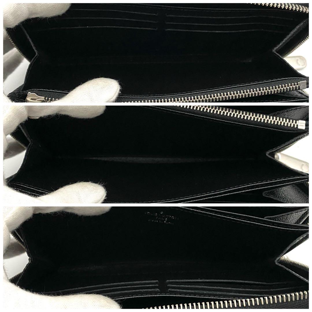 保管品　ルイヴィトン　エピ　ジッピーウォレット　長財布　ブラック