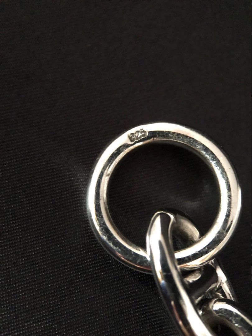 シルバー925 silver アンカーチェーン ネックレス 6-6 16022