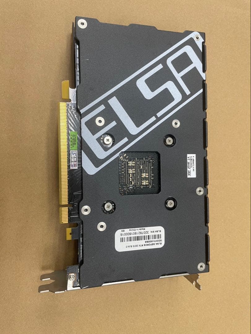 ELSA RTX 2070グラフィックボードtypeC端子