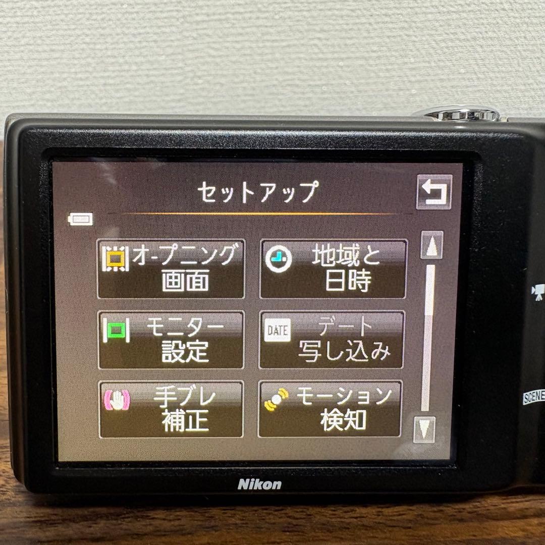 【動作品】Nikon COOLPIX S6100 コンデジ CCD