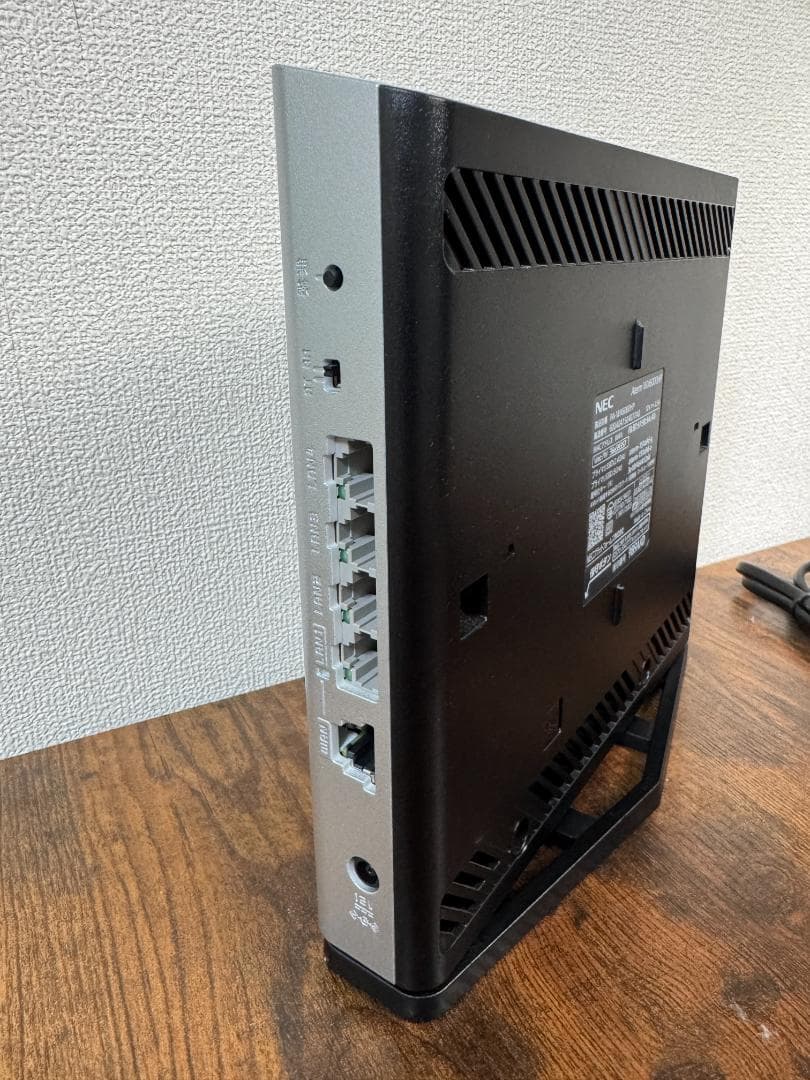 【極美品】NEC Aterm WX6000HP 使用1ヶ月 Wi-Fi 6対応