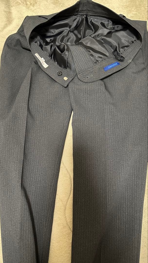 ✨美品✨ウォッシャブル ORIHICA スーツ上下セット 4L チャコールグレー