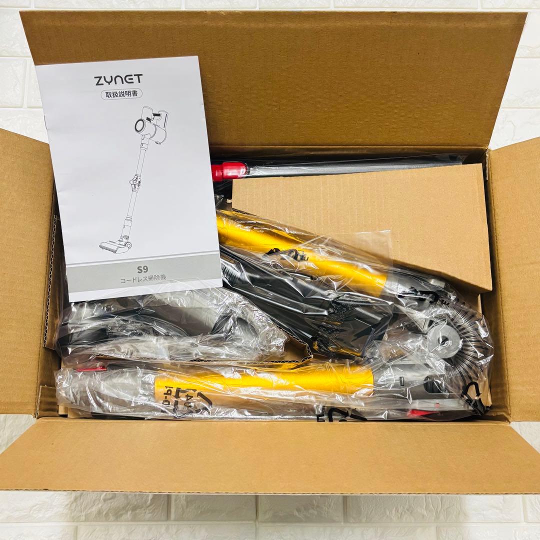 新品❤️折りたたみ式コードレス掃除機 S9 70KPa強力吸引 自立式 LED搭載