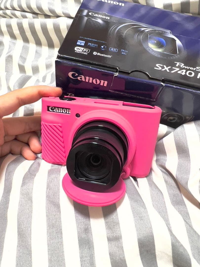 Canon SX740 HS デジタルカメラ+SDカード&ケース付き