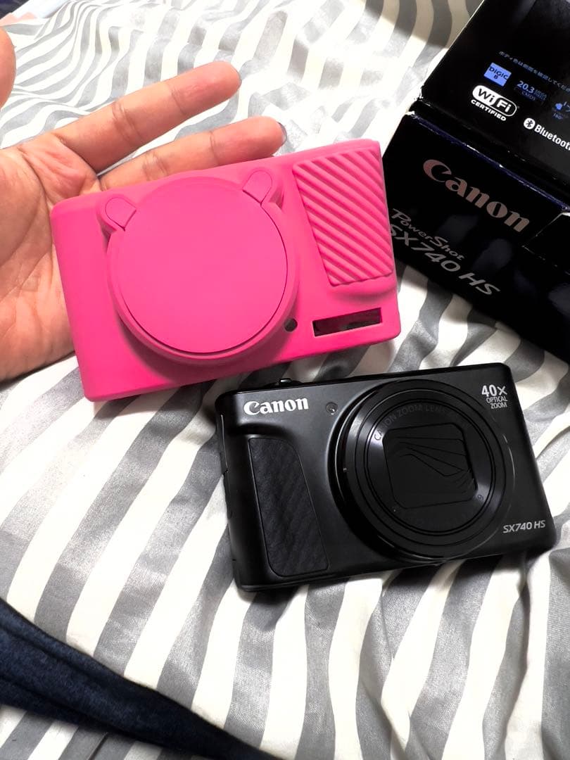 Canon SX740 HS デジタルカメラ+SDカード&ケース付き