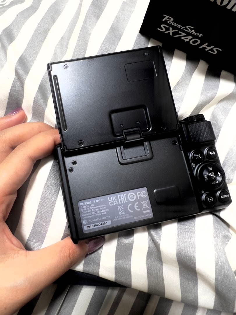 Canon SX740 HS デジタルカメラ+SDカード&ケース付き