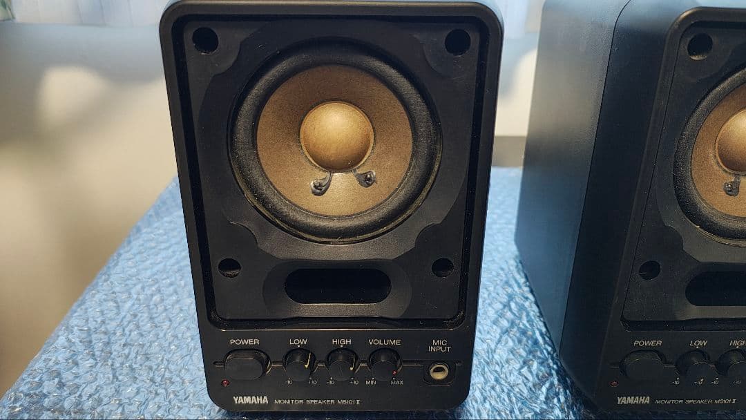 中古美品 YAMAHA モニタースピーカー MS101-II 2個組 動作確認