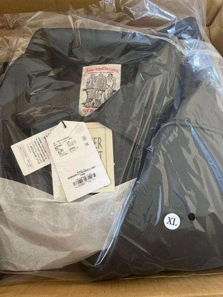 ジャケット・アウター XL 2025 VALLAD AVIREX LEATHER JACKET