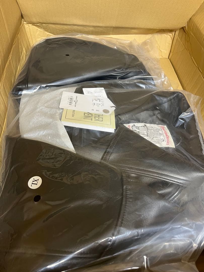 ジャケット・アウター XL 2025 VALLAD AVIREX LEATHER JACKET