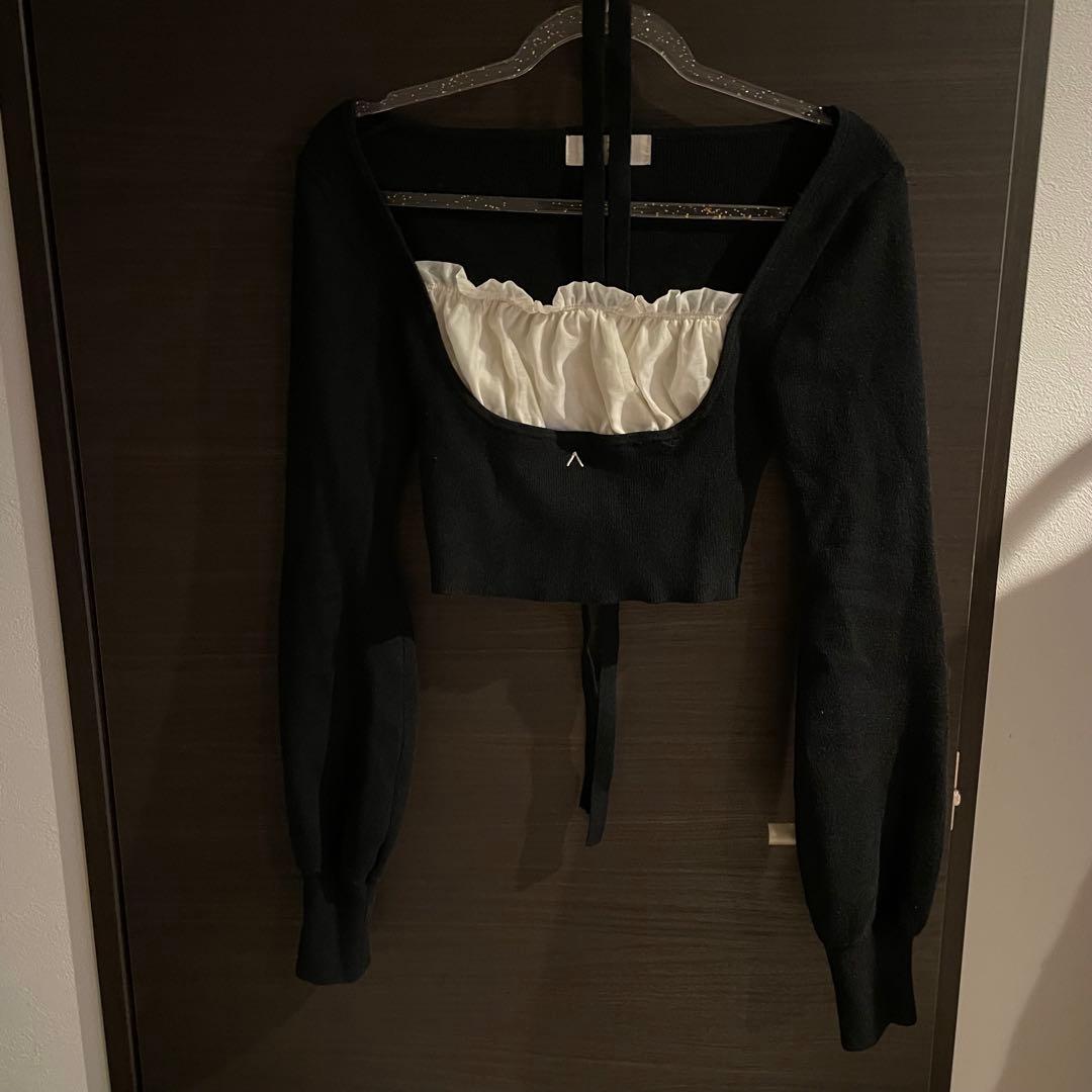 トップス andmary Mew frill tops