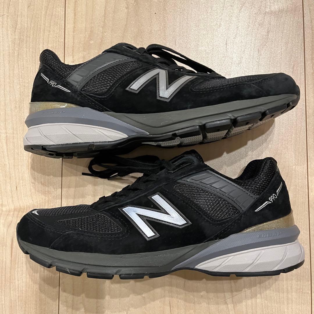new balance M990BK5 27.0cm 新品 USA 黒 ブラック