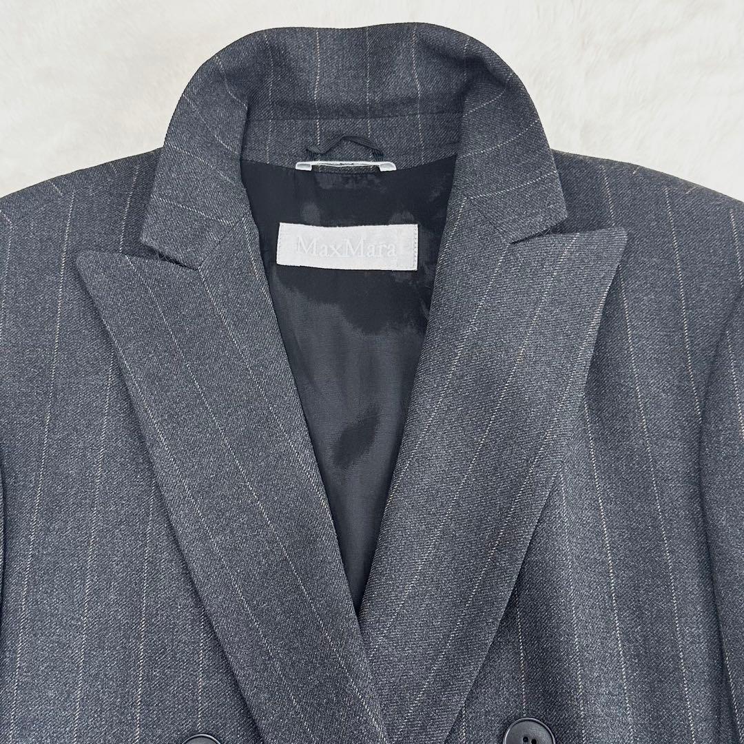 美品✨Max Mara　マックスマーラ　セットアップスーツ　ダブル　パンツ　XL