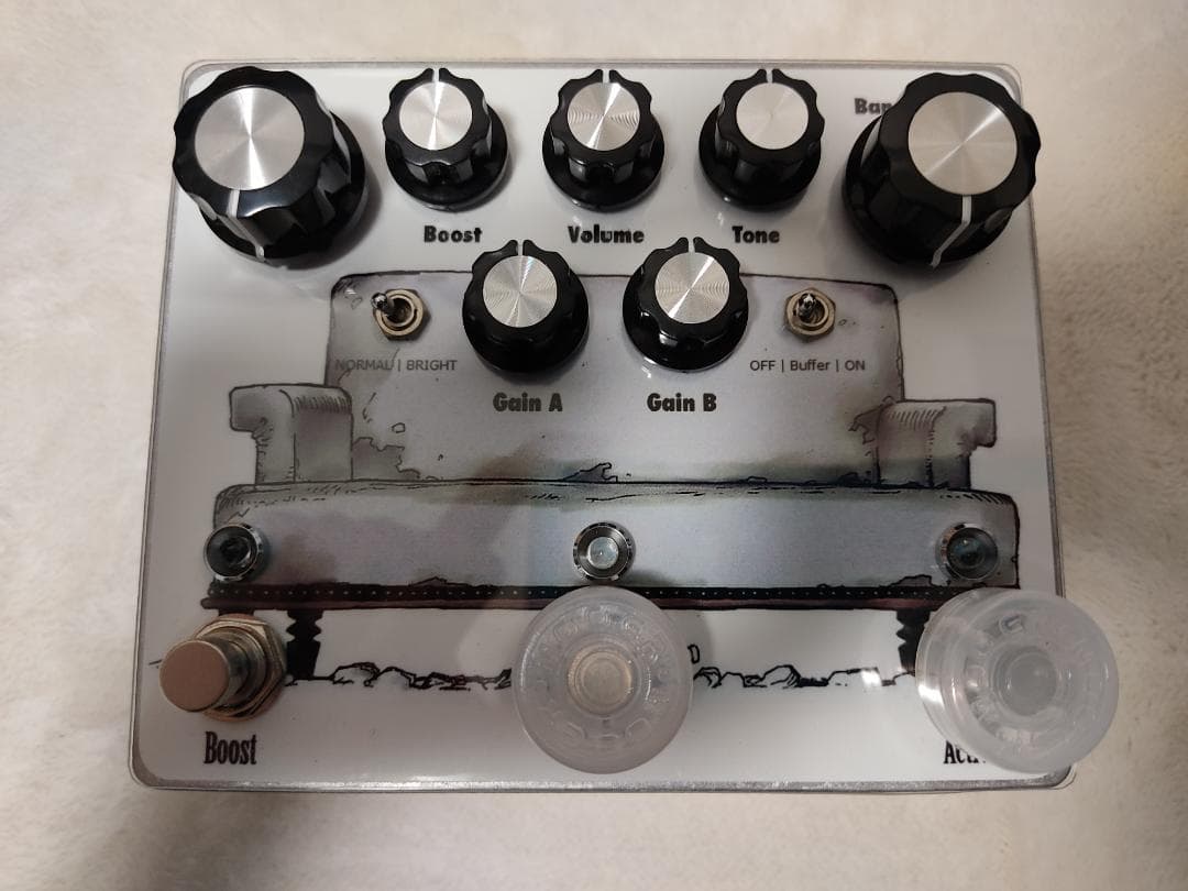 EarthQuaker Devices palisades 自作エフェクター