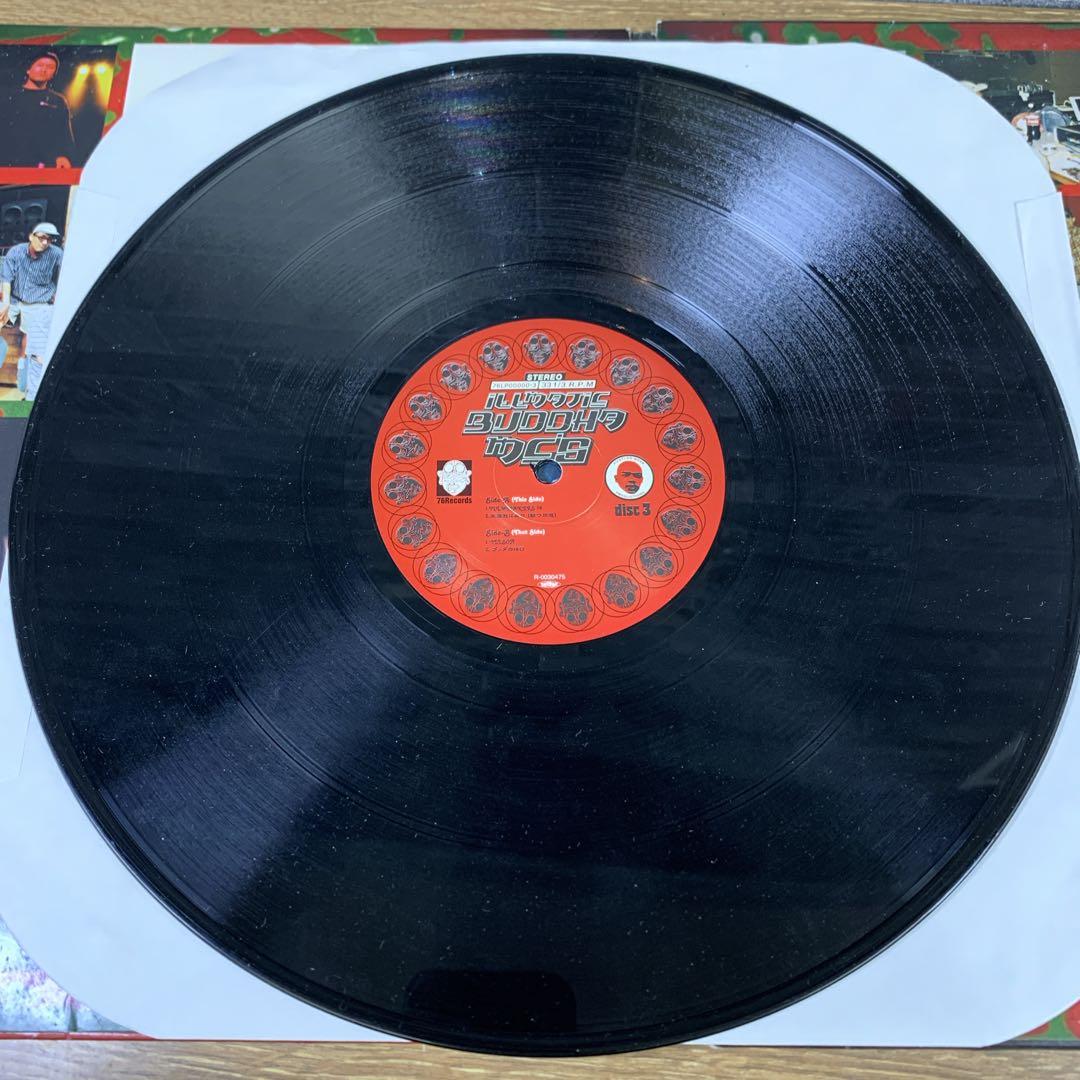 激レア　BUDDHA BRAND　病める無限のブッダの世界　3枚組 レコード