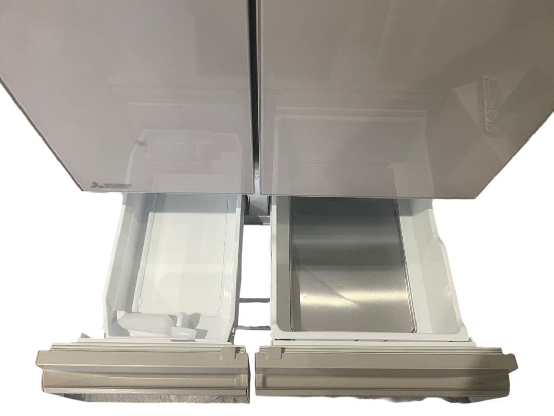 ○【ほぼ未使用】三菱 ノンフロン冷凍冷蔵庫 MR-MZ49K-C 2024年製