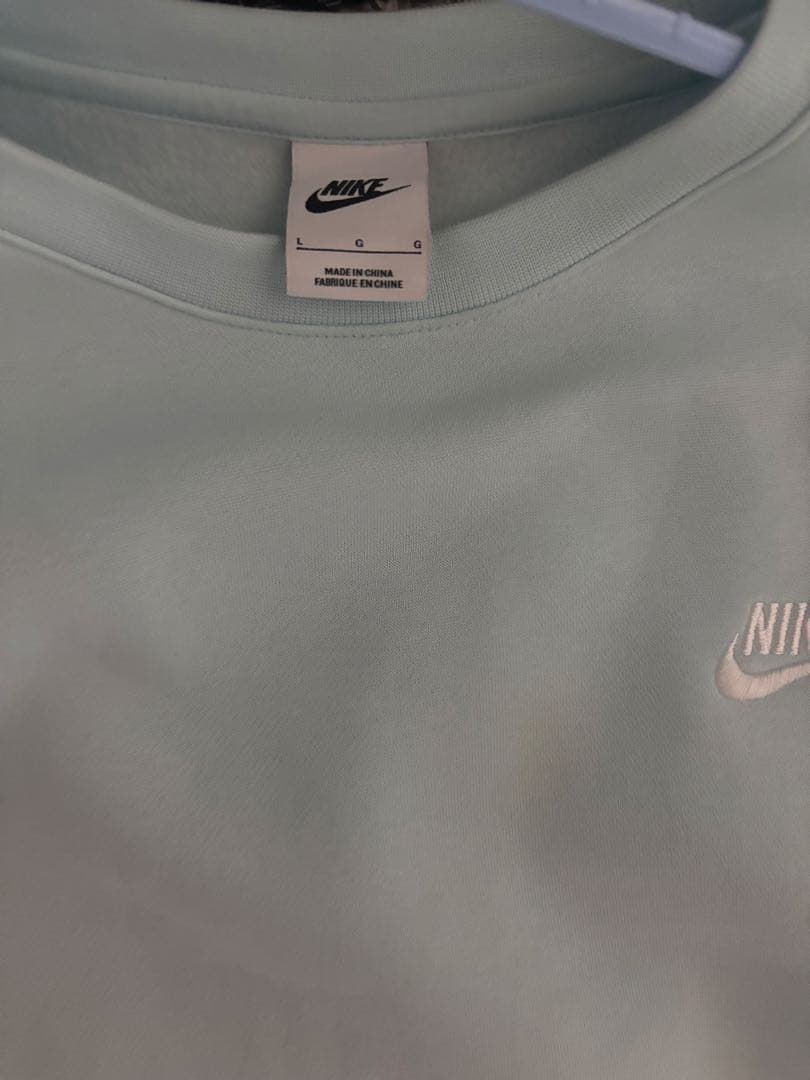 Nike ライトブルー スウェットセット