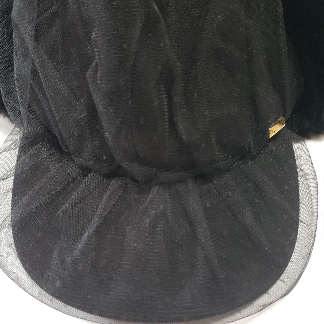 定価16500円　カシラ　フライトキャップ　黒　ユニクロ　ニコアンド