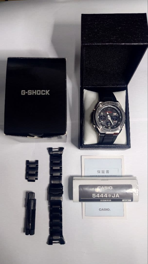 G-SHOCK GST-W110D ステンレスバンド付週末価格!