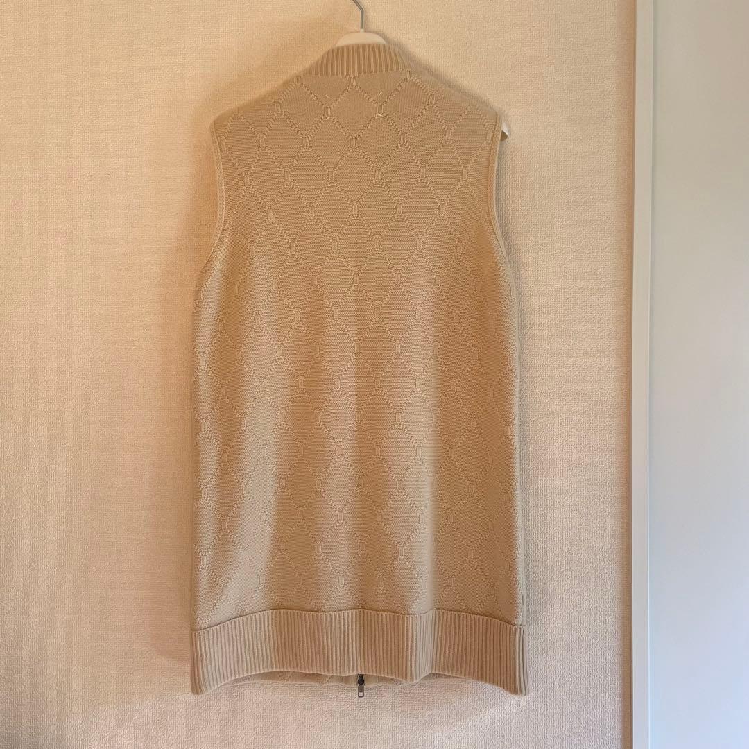 マルジェラ ドライバーズニットベスト カシミヤ