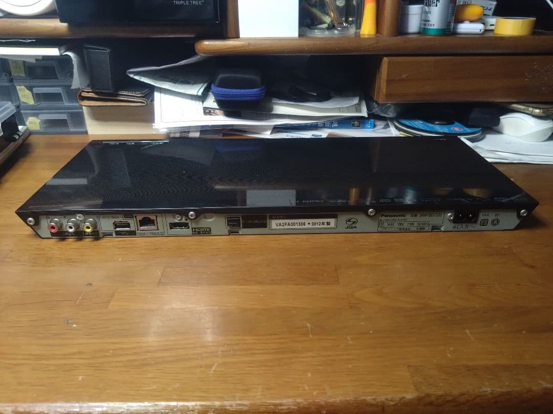 【動作確認済】Panasonic DMP-BDT320 Blu-rayプレーヤー