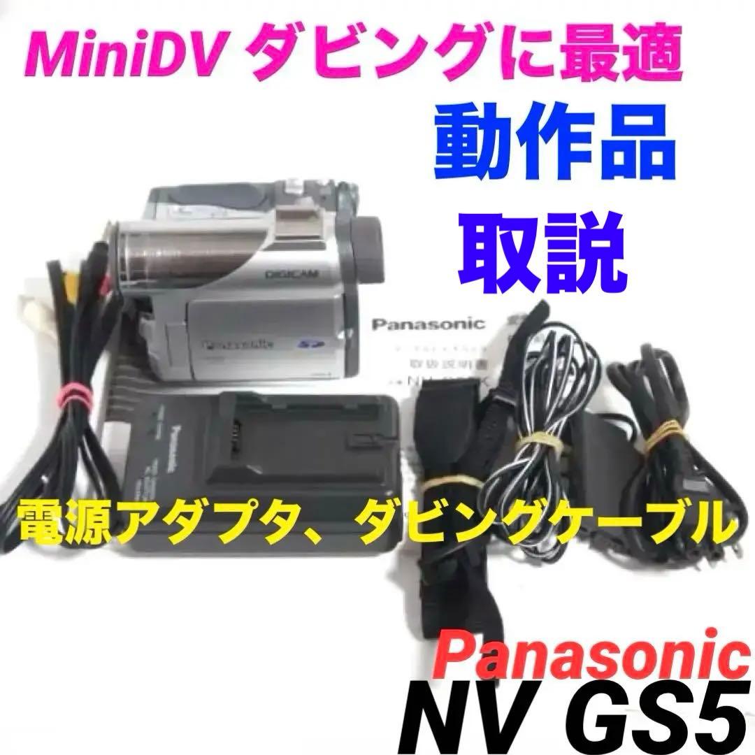 NV-GS5 動作品 panasonic MiniDVビデオカメラ　811