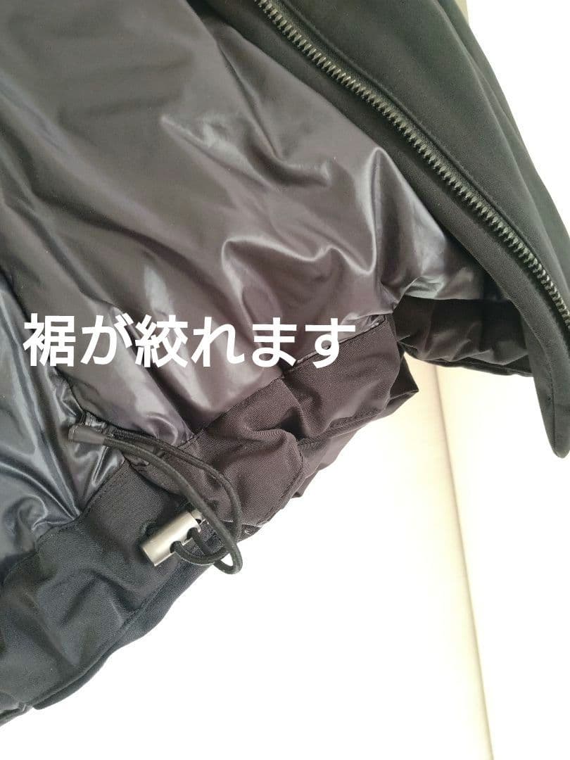 【美品】UNIQLO+J ハイブリッドダウンジャケット Lサイズ ネイビー