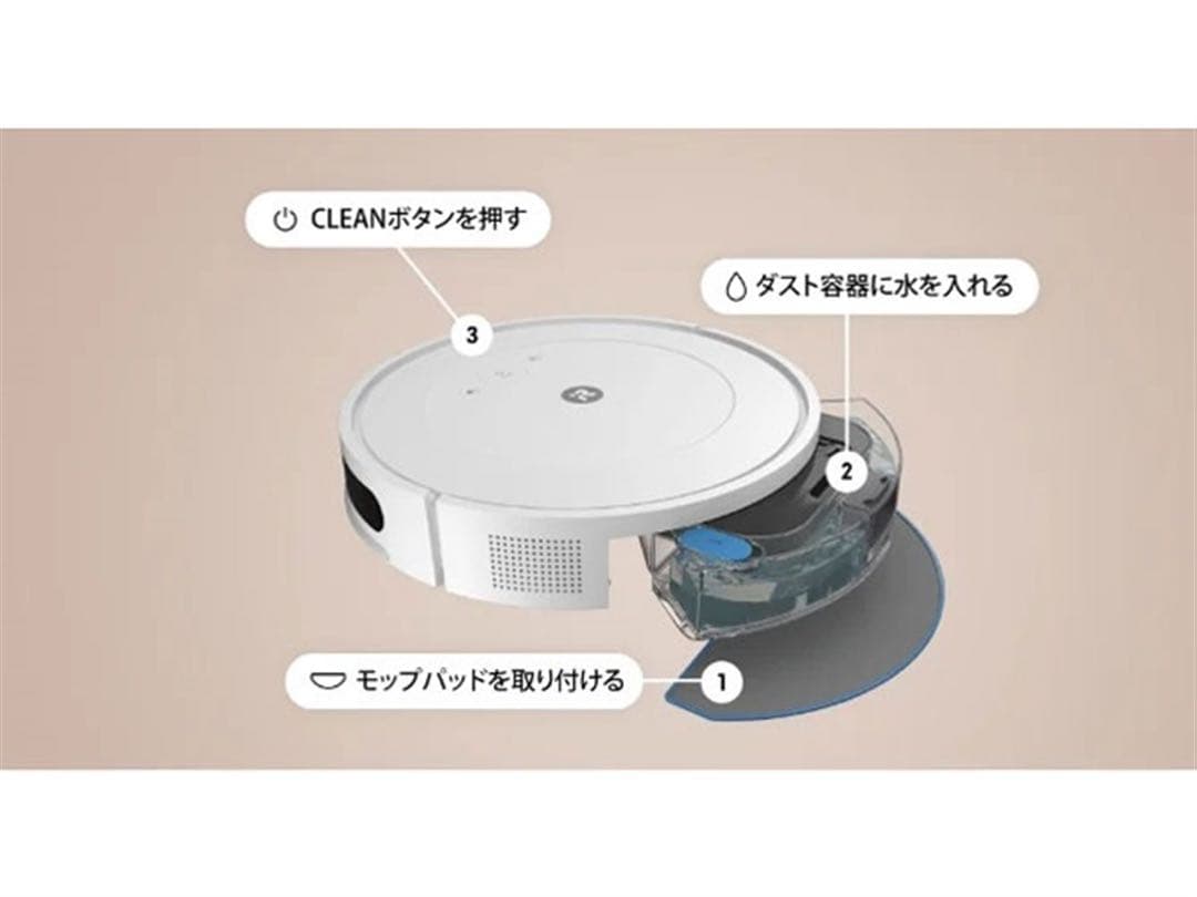 SNT1374 【新品】iRobot ルンバ コンボ 2 Essential