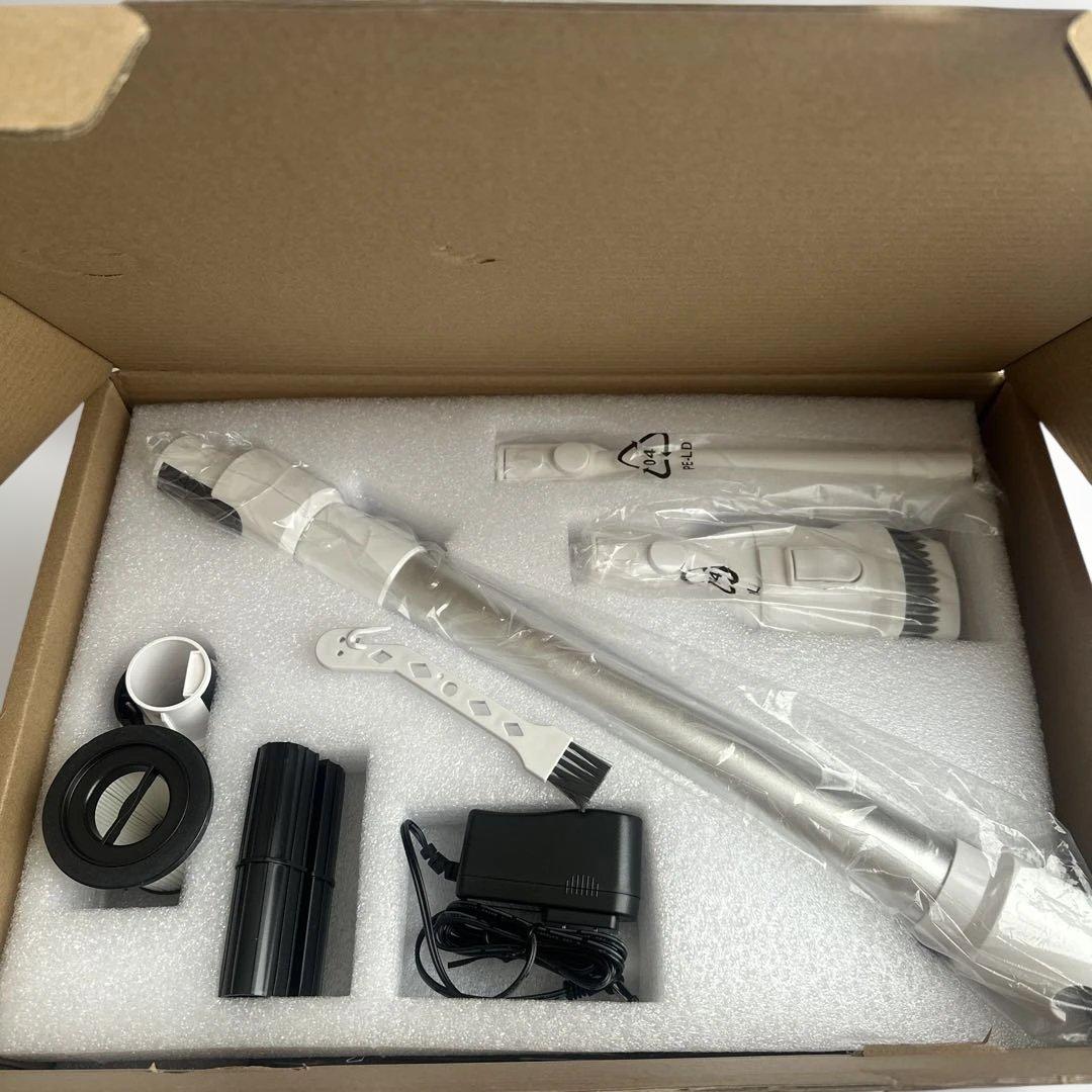 【歳末セール】コードレス掃除機 除菌75Kpa 超強力吸 自立式 65分連続稼働