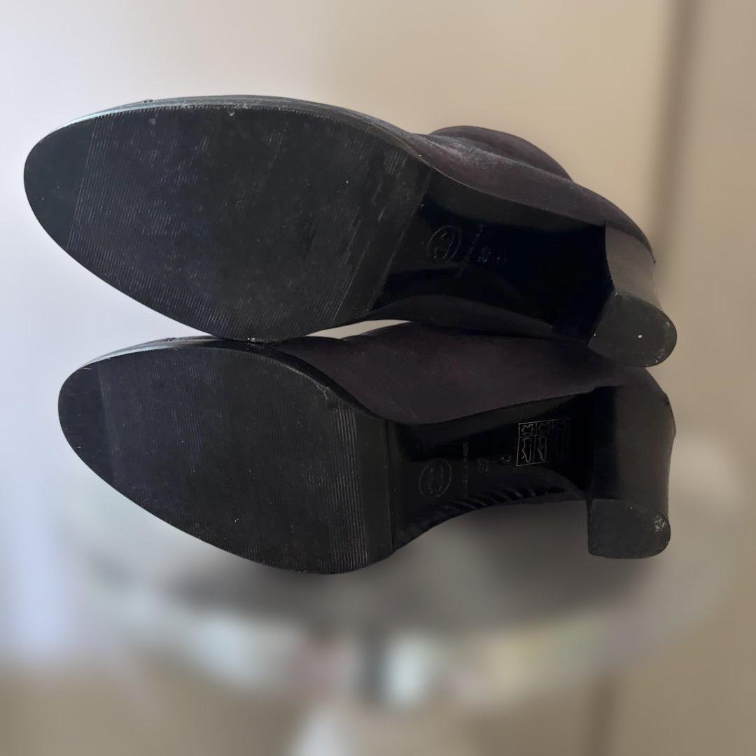 CHANEL ココマークムートンブーツ