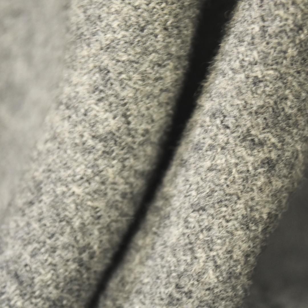 【上質】 日本製 マドモアゼルノンノン ウール フード ダッフルコート グレー♪