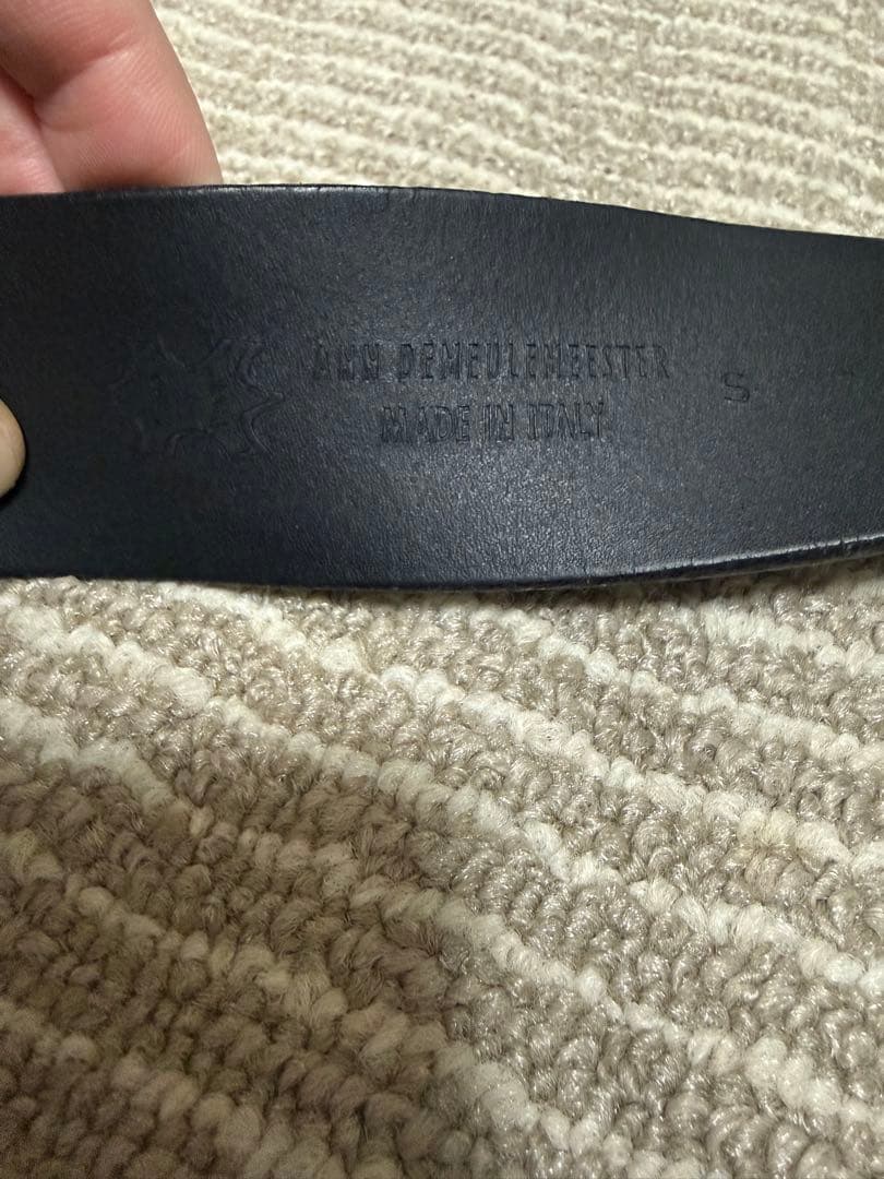 本革　anndemeulemeester made in ltaly
