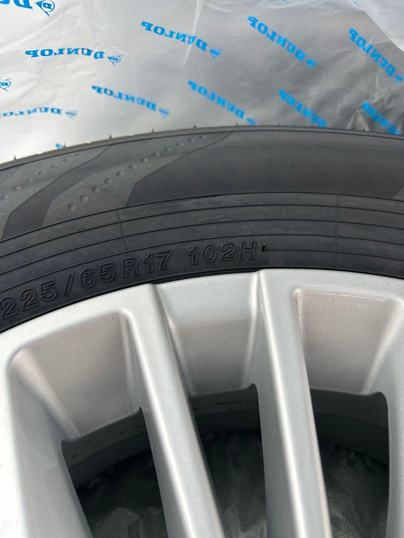 YOKOHAMA 225/65R17 トヨタ純正アルミホイール 4本セット