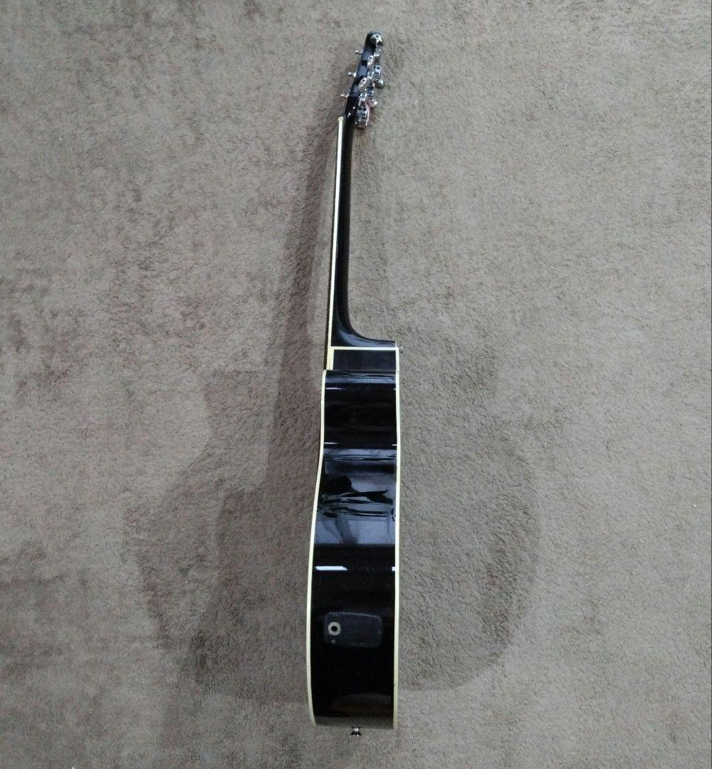 エレクトリックアコースティックギターJames JE450　ブラック