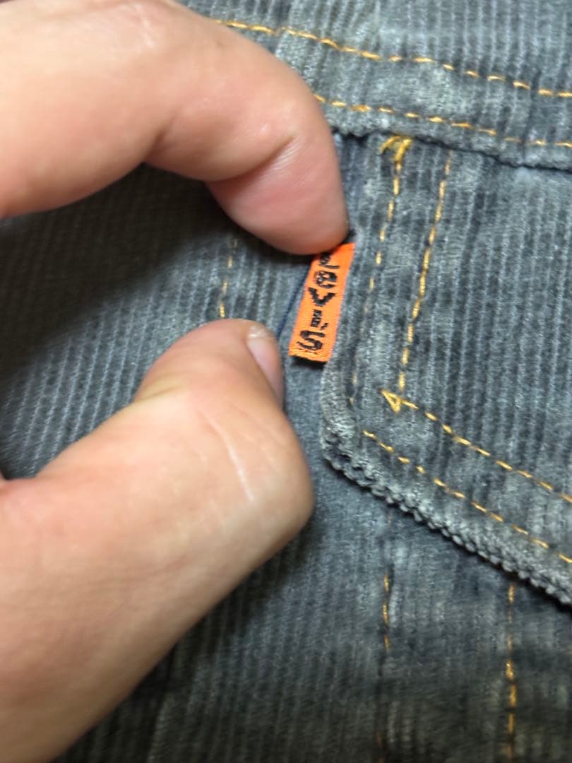 O*r様 70’s リーバイス 70505 コーデュロイJKT ブラック フェー