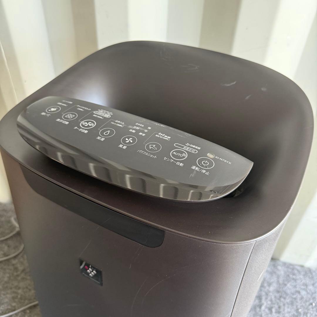 I3激安早い者勝ち✨　SHARP 加湿空気清浄機　ブラウン　新生活応援✨