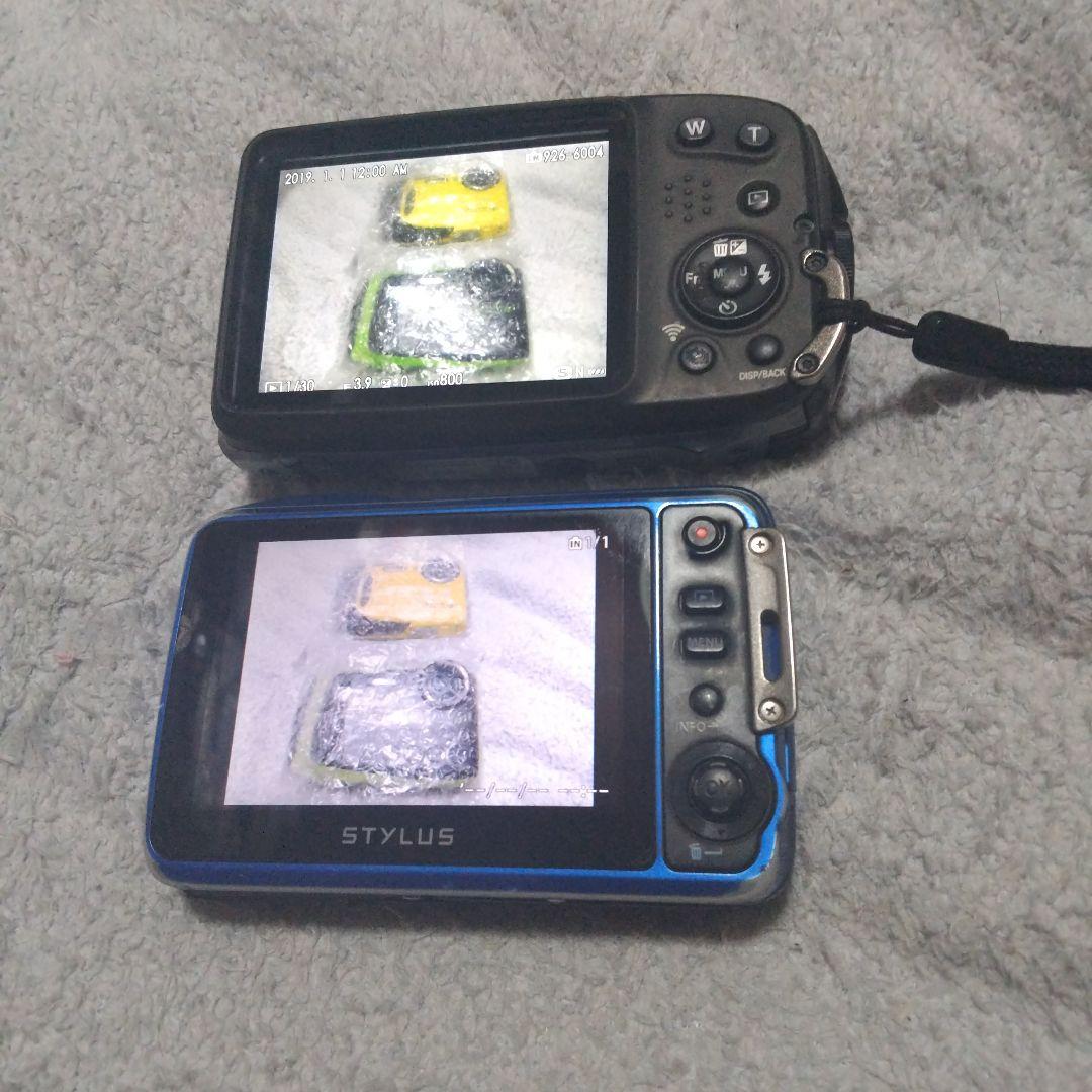 ⭕️バラ売り相談可★スマホ転送♥️動作品２台★XP140黒★TG630青