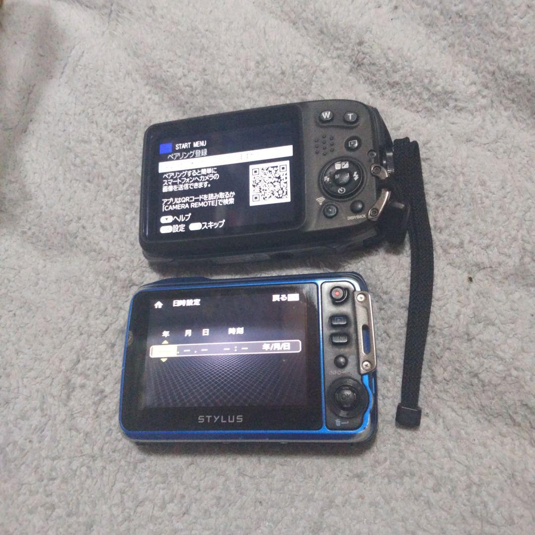 ⭕️バラ売り相談可★スマホ転送♥️動作品２台★XP140黒★TG630青