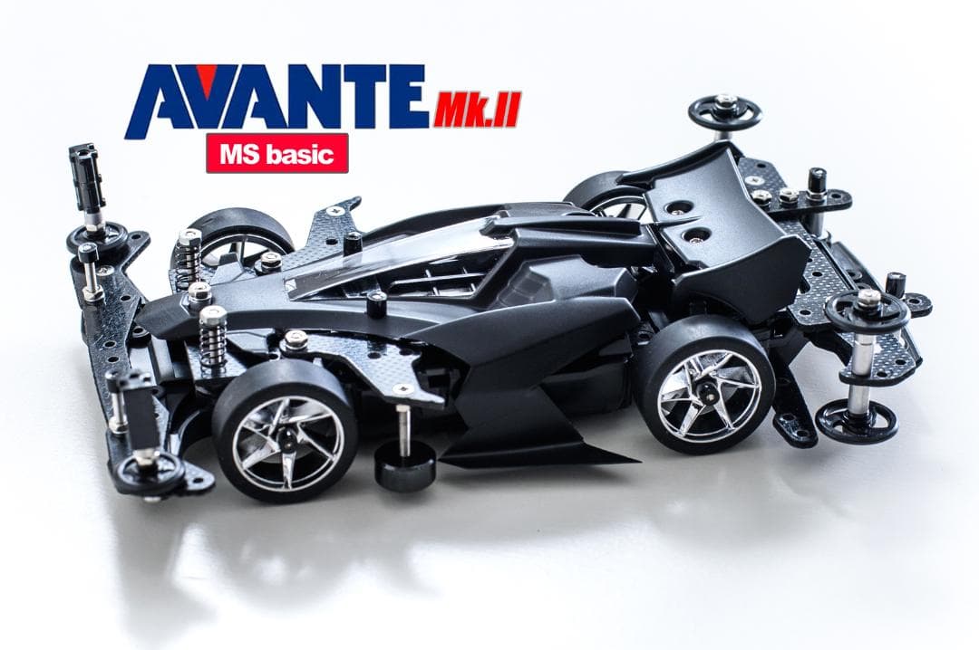 ★ミニ四駆完成品★アバンテMk.II MSベース車・塗装済み未走行