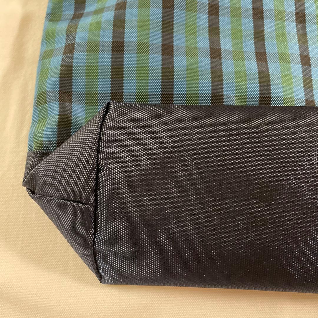 美品 レッスンバッグ 廃盤 青系ファミリアチェック