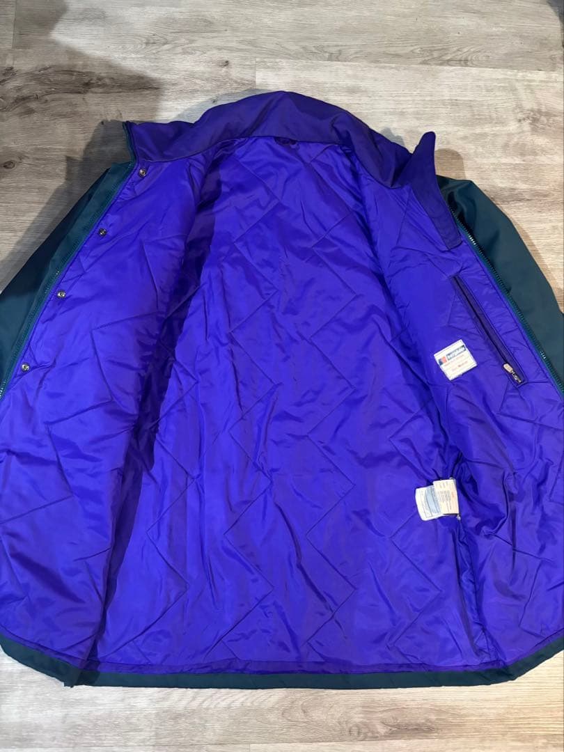 227【UK製】90s Berghaus SERAC中綿ジャケット パープル系M